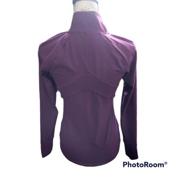 APANA Plum Zip Up Athletic Jacket - Picture 3 of 7